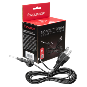 The NO-VOLT Grounding Probe protects you and removes unwanted stress from your aquatic friends.